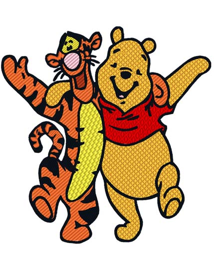 Pooh and Tigger